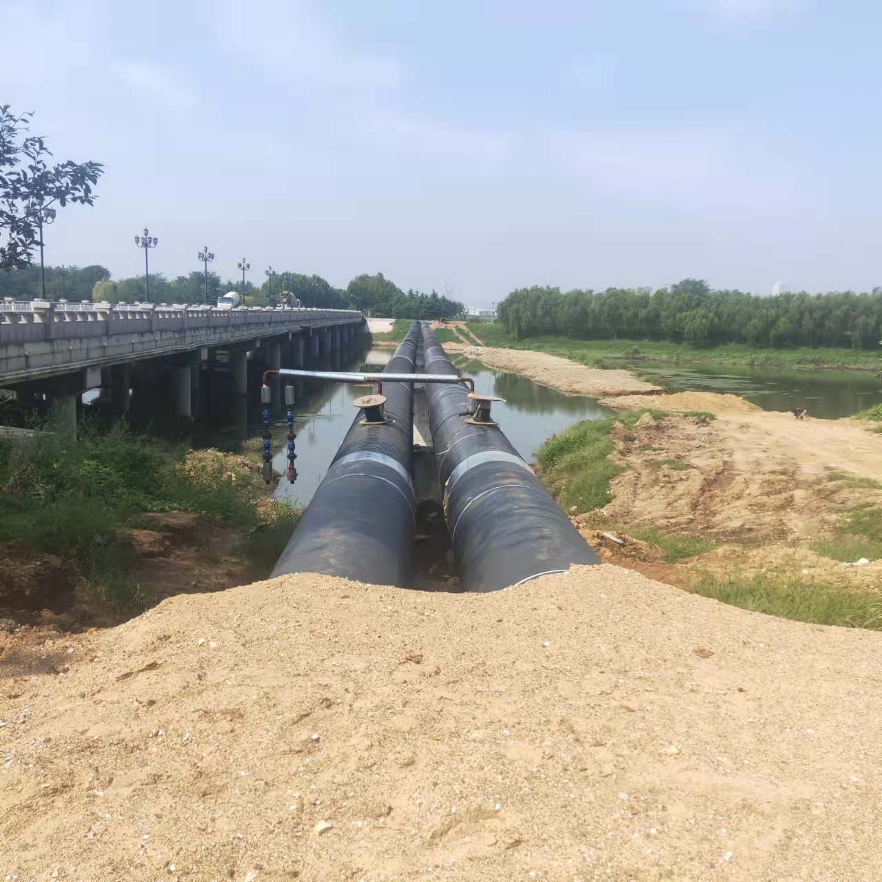 长治西气东输管道施工输油管道清洗